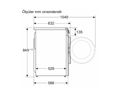 Bosch WGA252Z0TR 10 kg 1200 Devir Çamaşır Makine