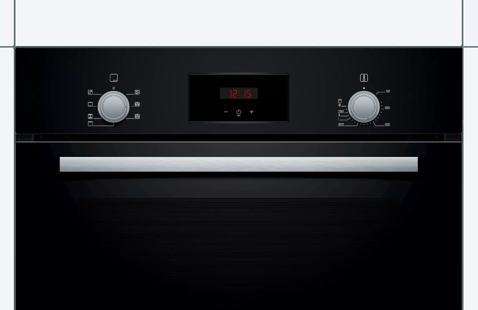 Bosch HBF113BA0T Siyah Ankastre Fırın