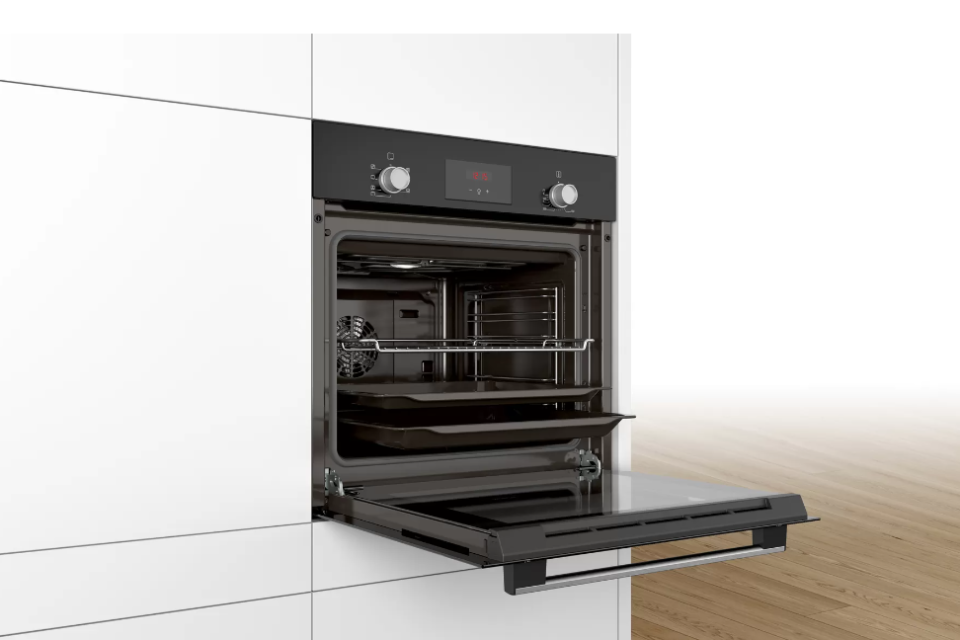 Bosch HBF113BA0T Siyah Ankastre Fırın