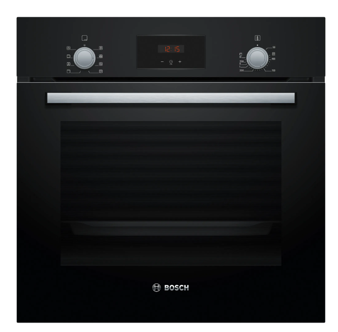Bosch HBF113BA0T Siyah Ankastre Fırın