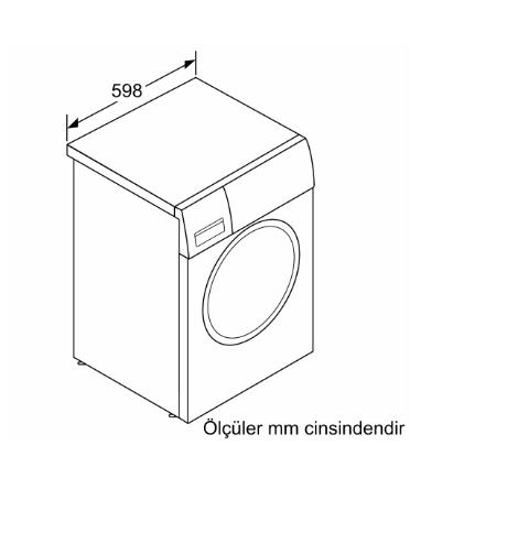 Profilo CGA252Z0TR 10 kg 1200 Devir Çamaşır Makinesi