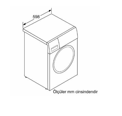 Profilo CGA142X0TR 9 kg 1200 Devir Çamaşır Makinesi