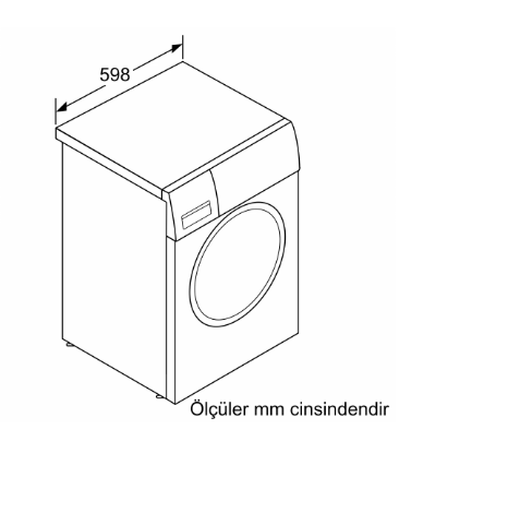 Profilo CGA142ZXTR 1200 Devir 9 kg Çamaşır Makinesi