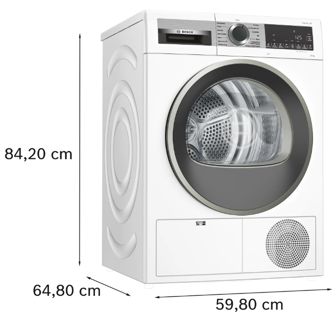 Bosch WQG25100TR 10 kg Çamaşır Kurutma Makinesi