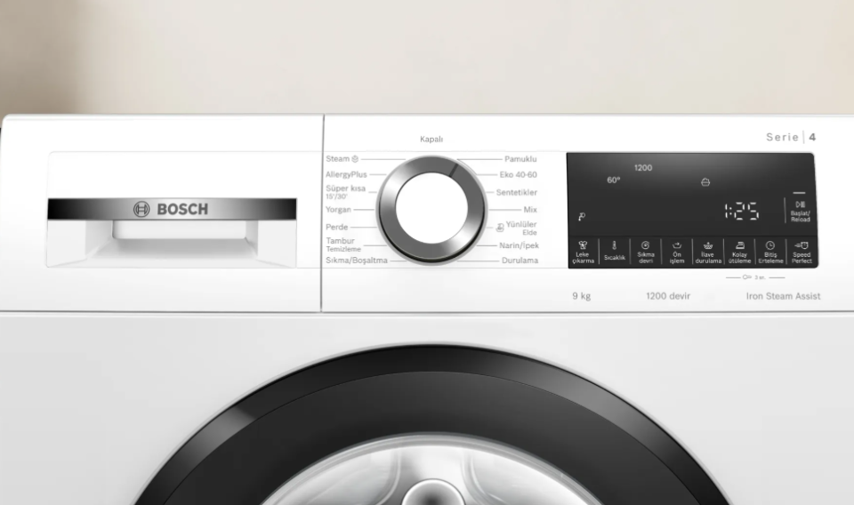Bosch WGA242Z0TR 9 kg Çamaşır Makinesi