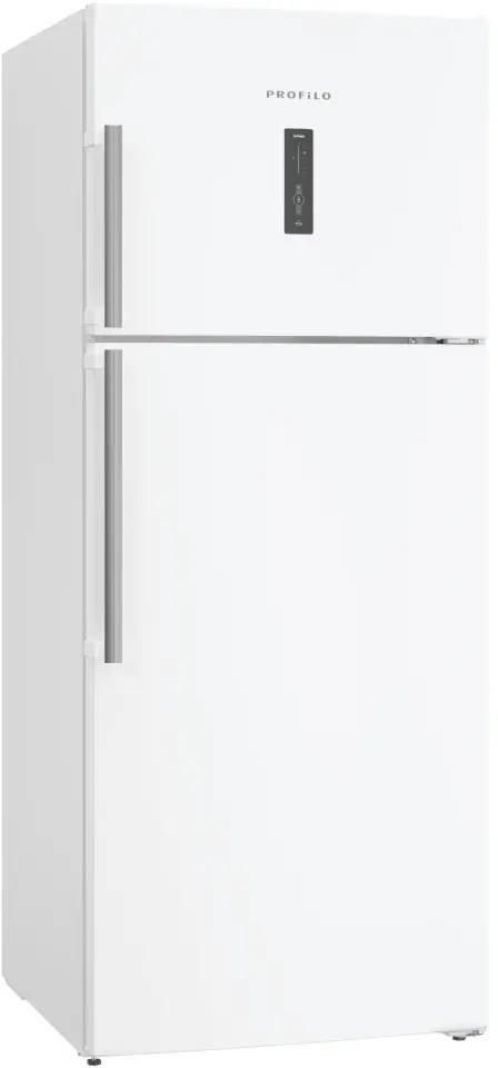 PROFİLO BD2076WEAN Üstten Donduruculu Buzdolabı 186 x 75 cm Beyaz, Total No Frost